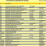 Kalender 2024-2025